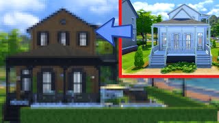 Riverside Roost RENOVATING MAXIS  Speed Build [upl. by Stoat]