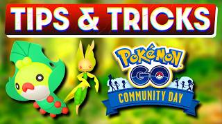 SEWADDLE COMMUNITY DAY TIPS amp TRICKS  POKÉMON GO [upl. by Ydnagrub]