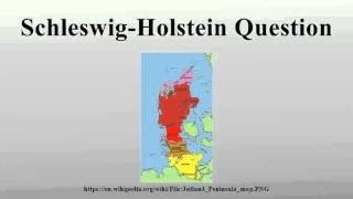 Schleswig Holstein Question [upl. by Orazio]