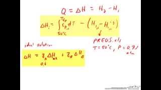 Energy to Evaporate Mixture [upl. by Aehcim]