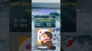 Zeka testi [upl. by Nika]