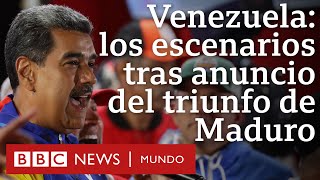 Venezuela 4 claves del anunciado triunfo de Maduro y qué puede pasar ahora  BBC Mundo [upl. by Yregerg]