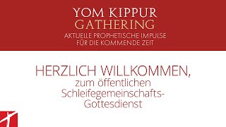 Öffentlicher GemeinschaftsGottsdienst im Rahmen des YOM KIPPUR GATHERINGS [upl. by Onitsoga]