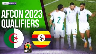 Algeria vs Uganda  AFCON 2023 QUALIFIERS HIGHLIGHTS  06042022  beIN SPORTS USA [upl. by Presley]