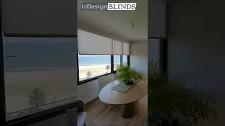 Motorised roller blinds  InDesign Blinds Australia [upl. by Birkett]