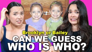 Can Twins Tell Other Twins Apart ft Brooklyn and Bailey [upl. by Goodyear]