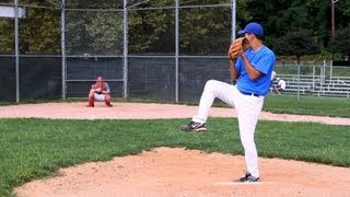 How to Pitch a Baseball  Baseball Pitching [upl. by Googins767]