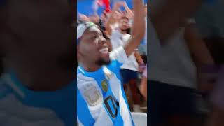 Argentine National Anthem Argentina himno National argentina vs chile football stade MetLife [upl. by Backer]