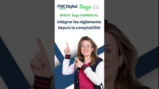 Sage 100 Gestion Commerciale Intégrer Les Règlements Depuis la Comptabilité [upl. by Illom300]