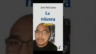 La náusea de Sartre ¡Descubre el Existencialismo 🤢 booktuber filosofia existencialismo [upl. by Hillard]