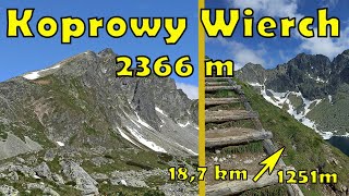 Koprowy Wierch  Tatry Wysokie Słowackie [upl. by Akcirred]