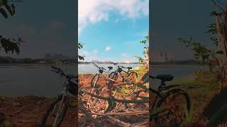 Kannur lake  Timelapse timelapse cycling travel insta360 cycle friends cyclinglife fun [upl. by Cary]