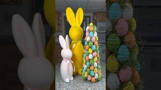 Grab some Easter eggs for this adorable DIY topiary 🥚diy shorts easter decor wreaths [upl. by Leipzig]