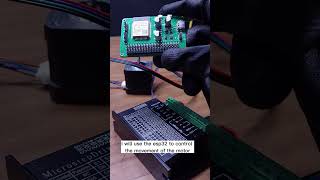 Controlling stepper motor with esp32 jlcpcb [upl. by Yllen385]