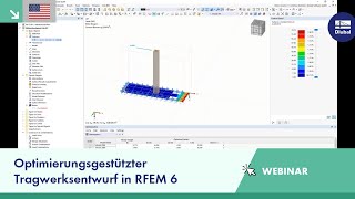 EN Optimierungsgestützter Tragwerksentwurf in RFEM 6 [upl. by Ayatal]