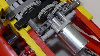 LEGO Motor DIY Part 2 Power Functions Demonstration [upl. by Hsirrehc]