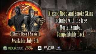 HD Mortal Kombat 2011  Klassic Noob amp Smoke Skins [upl. by Pinter]