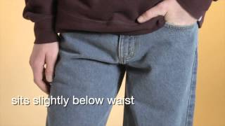 B480 Carhartt TraditionalFit Jean  StraightLeg [upl. by Gnol]