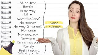 INVERSION  Advanced English Grammar  Learn how to INVERT your sentences and the CONDITIONALS [upl. by Enneyehc770]