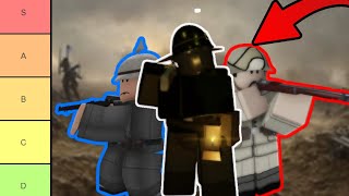 Ranking Roblox WW1 GAMES Pt1 [upl. by Sorenson]