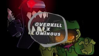 Friday Night Funkin Oninous x Overkill instrumental Mashup black imposter vs fliqpy [upl. by Orabla]