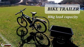 80kg max Load Capacity BIKE TRAILER [upl. by Nolyar]