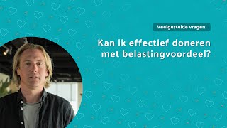 24 Kan ik effectief doneren met belastingvoordeel [upl. by Tail]