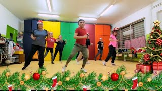 THALIA  FELIZ NAVIDAD  Coreografía 🎄 [upl. by Chic]