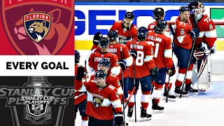 Florida Panthers  Every Goal from the 2020 Stanley Cup Playoffs [upl. by Moina]