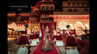 NITESH amp SHEETAL  Wedding Day  4k  In A Pinch Picture  Rambagh Palace Jaipur [upl. by Odnomor202]