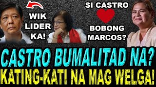 KAKAPASOK LANG CASTRO TINAWAG NA WEAK LIDER SI BOBONG MARCOS  MGA MAKAKALIWANG GRUPO HINDI TIKLOP [upl. by Carlynne97]