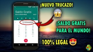 Como TENER SALDO GRATIS ILIMITADO En Cualquier Celular Y Sin Ninguna Aplicación 2022 [upl. by Harriott]