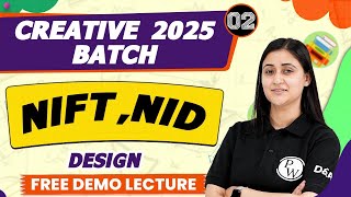 Design 01  Principles of Design  1  NIFT NID Creative 2025 Batch  NATA JEE MAIN JEE AAT [upl. by Ragucci]