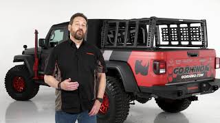 Go Rhino’s XRS Xtreme Rack for the JEEP® Gladiator JT [upl. by Neelat]