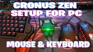 Cronus Zen Setup For PC using Mouse and Keyboard [upl. by Nylra63]