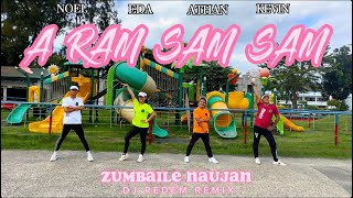 A RAM SAM SAM  Dj Redem  Tiktok Trend  Dance Workout ft Zumbaile Naujan [upl. by Ahsiemat]