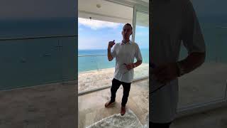 Manta Ecuador beachfront luxury living oceanfrontliving beach oceanfrontcondo condo airbnb [upl. by Neitsabes]