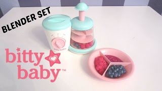 American Girl BITTY BABY BLENDER UNBOXING [upl. by Analem]