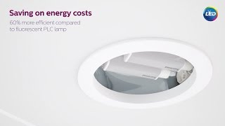 The first fluorescent upgrade to LED PLC in downlights [upl. by Nennarb]