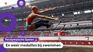 Goud en brons bij atletiek op Paralympische Spelen [upl. by Wilscam]