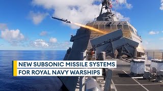 The Royal Navys new seaskimming missile system explained [upl. by Misty]