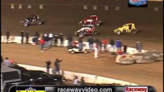 041010 USACCRA Sprint Cars from Perris CA [upl. by Anib628]