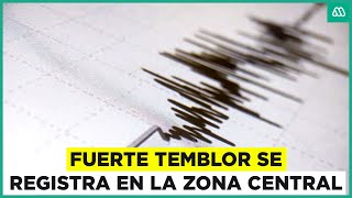 Fuerte sismo 63 en la zona central [upl. by Lebar]