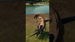 Outboxing Velociraptor vs Stygimoloch  Jurassic World Evolution 2 Malta Expansion [upl. by Adnot562]