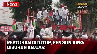 FULL Ratusan Orang Geruduk Restoran Cepat Saji yang Diduga Dukung Israel [upl. by Relyuc]