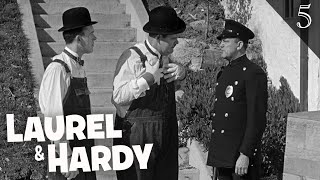 Laurel amp Hardy Show  quotThe Music Boxquot  FULL EPISODE  Oscar winner  Comedy Golden Hollywood [upl. by Lebisor773]