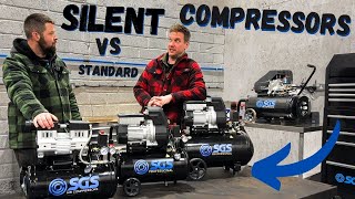 Cost Effective Silent Air Compressors VS Direct Drive Air Compressors  What is the Difference [upl. by Hum413]