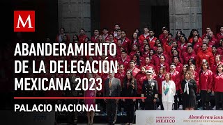 Abanderamiento de la Delegación Mexicana de los XXIV Juegos Centroamericanos y del Caribe 2023 [upl. by Roselba]