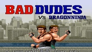 Bad Dudes Vs DragonNinja Arcade Gameplay Playthrough longplay [upl. by Airretnahs]