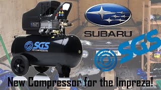 New Compressor amp Sneak Peek at the Series McRae Impreza [upl. by Nylhtiak960]